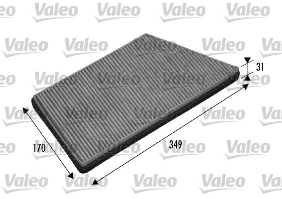Filtre, air de l'habitacle CLIMFILTER PROTECT | VALEO
