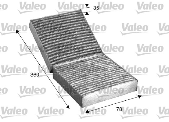 Filtre, air de l'habitacle CLIMFILTER PROTECT | VALEO
