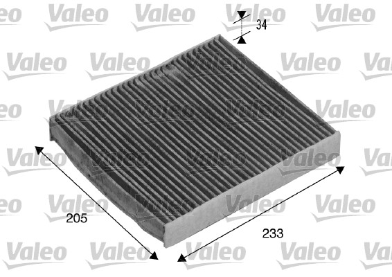 Filtre, air de l'habitacle CLIMFILTER PROTECT | VALEO