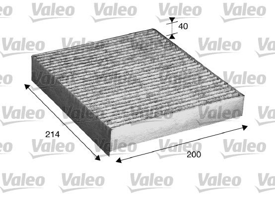 Filtre, air de l'habitacle CLIMFILTER PROTECT | VALEO