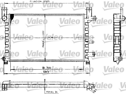 Radiateur, refroidissement du moteur | VALEO