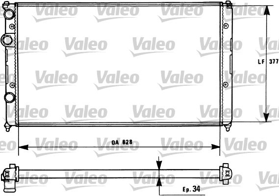 Radiateur, refroidissement du moteur | VALEO