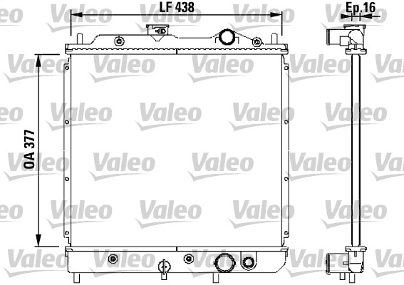 Radiateur, refroidissement du moteur | VALEO
