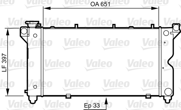 Radiateur, refroidissement du moteur | VALEO
