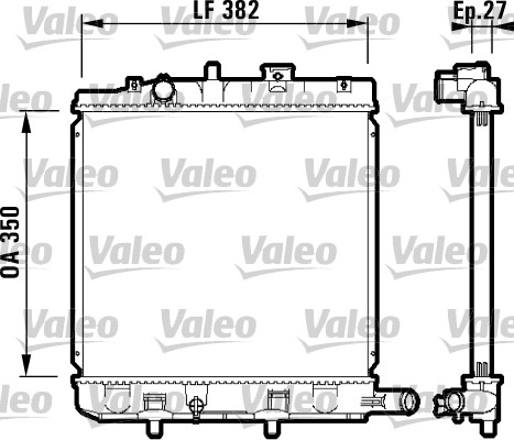 Radiateur, refroidissement du moteur | VALEO