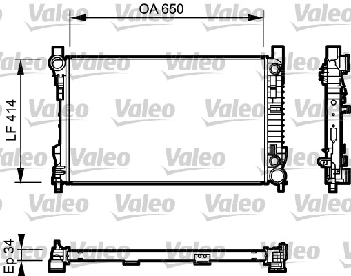 Radiateur, refroidissement du moteur | VALEO