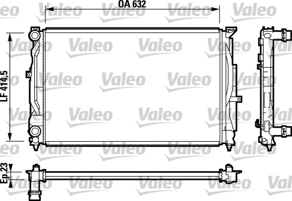 Radiateur, refroidissement du moteur | VALEO