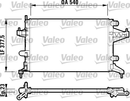 Radiateur, refroidissement du moteur | VALEO