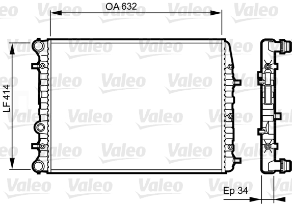 Radiateur, refroidissement du moteur | VALEO