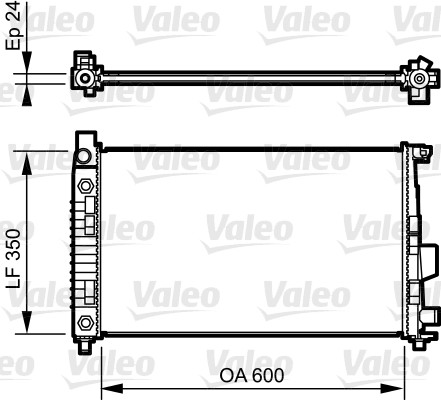 Radiateur, refroidissement du moteur | VALEO