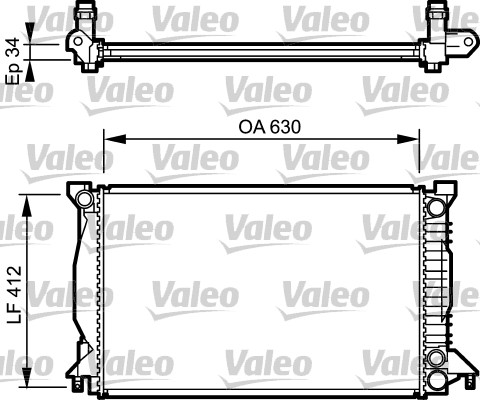 Radiateur, refroidissement du moteur | VALEO