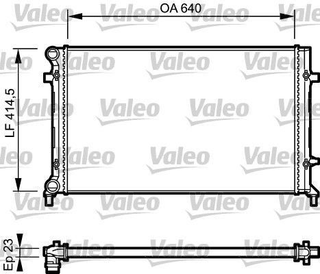 Radiateur, refroidissement du moteur | VALEO