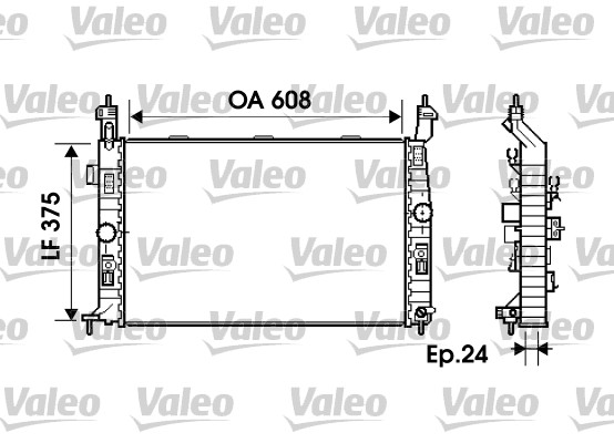 Radiateur, refroidissement du moteur | VALEO