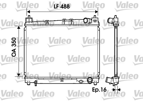 Radiateur, refroidissement du moteur | VALEO