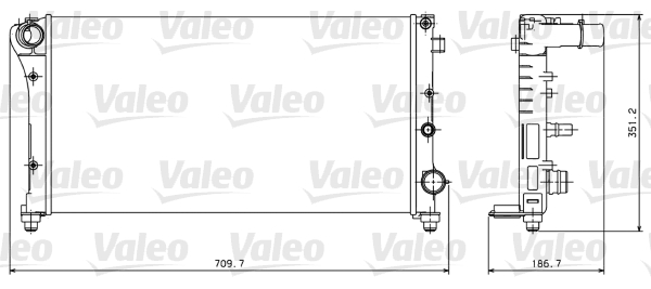 Radiateur, refroidissement du moteur | VALEO