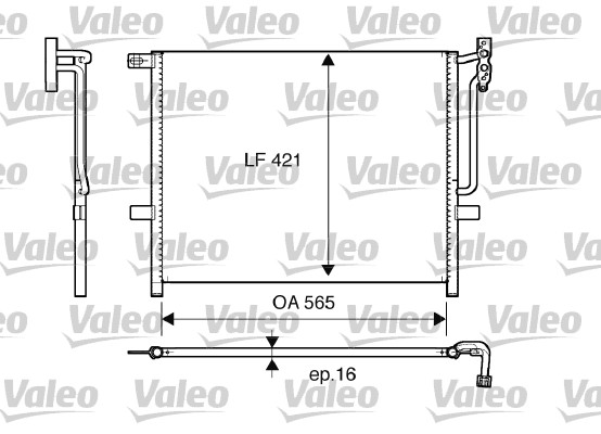 Condenseur, climatisation | VALEO