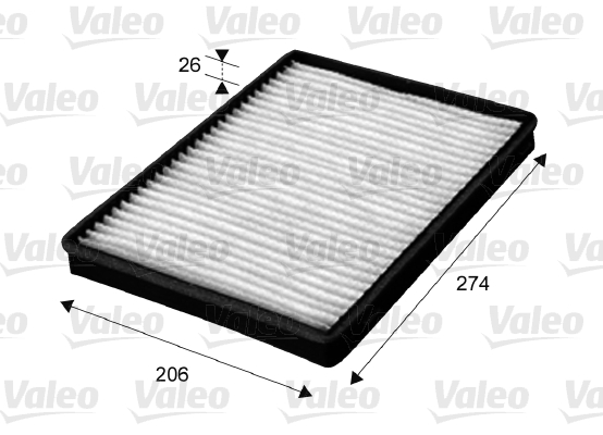 Filtre, air de l'habitacle CLIMFILTER COMFORT | VALEO