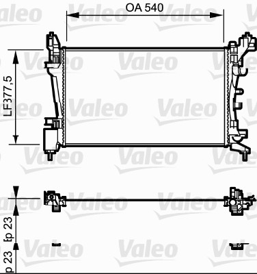 Radiateur, refroidissement du moteur | VALEO
