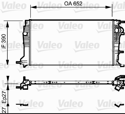 Radiateur, refroidissement du moteur | VALEO