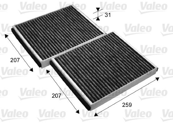 Filtre, air de l'habitacle CLIMFILTER PROTECT | VALEO