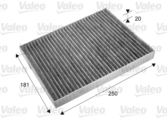 Filtre, air de l'habitacle CLIMFILTER PROTECT | VALEO