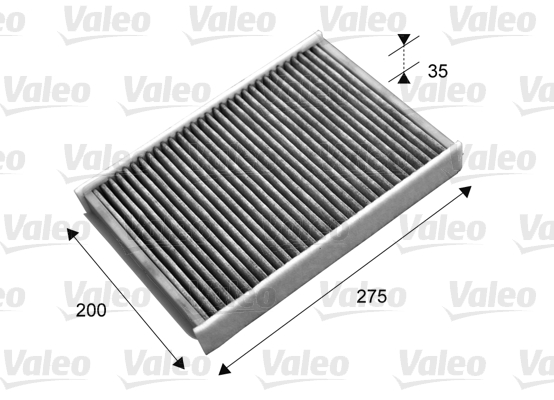 Filtre, air de l'habitacle CLIMFILTER PROTECT | VALEO