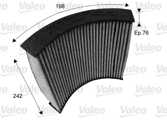 Filtre, air de l'habitacle CLIMFILTER PROTECT | VALEO