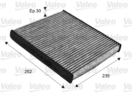 Filtre, air de l'habitacle CLIMFILTER PROTECT | VALEO