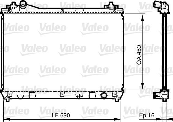 Radiateur, refroidissement du moteur | VALEO