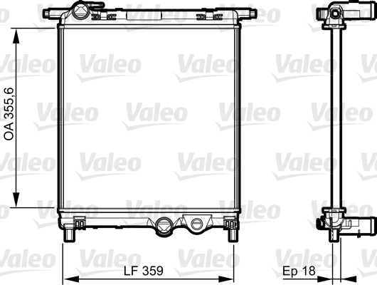 Radiateur, refroidissement du moteur | VALEO
