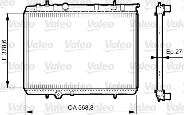 Radiateur, refroidissement du moteur | VALEO