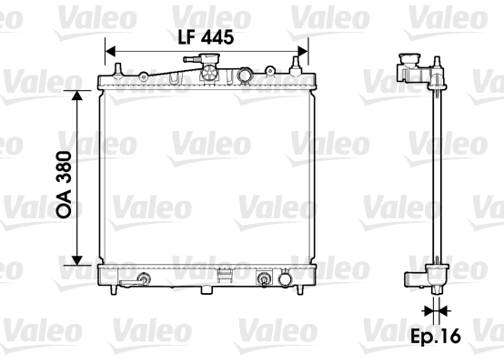 Radiateur, refroidissement du moteur | VALEO