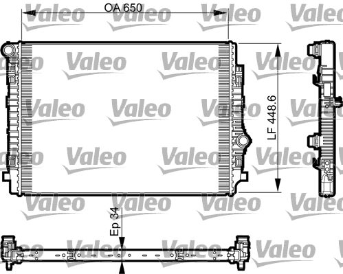 Radiateur, refroidissement du moteur | VALEO