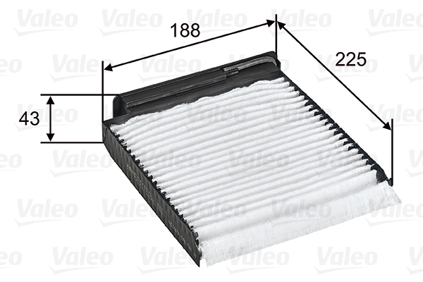 Filtre, air de l'habitacle CLIMFILTER COMFORT | VALEO