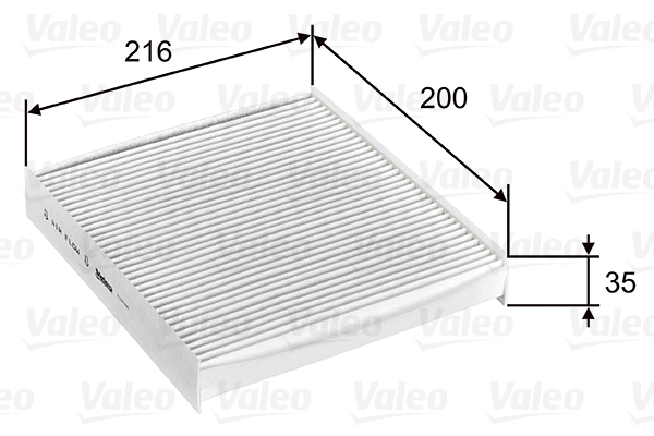 Filtre, air de l'habitacle CLIMFILTER COMFORT | VALEO