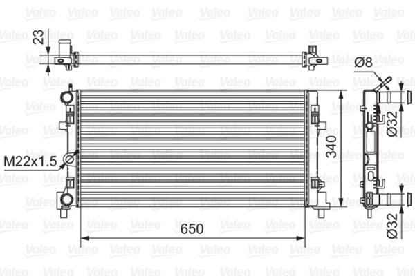 Radiateur, refroidissement du moteur | VALEO