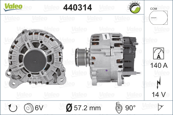 Alternateur REMANUFACTURED PREMIUM | VALEO