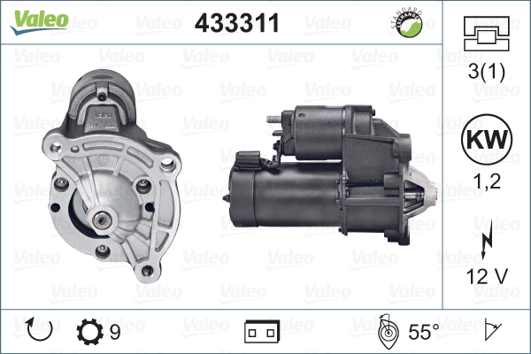 Démarreur REMANUFACTURED PREMIUM | VALEO