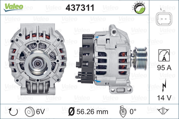 Alternateur REMANUFACTURED PREMIUM | VALEO