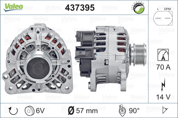 Alternateur REMANUFACTURED PREMIUM | VALEO