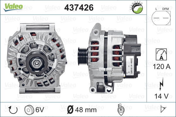 Alternateur REMANUFACTURED PREMIUM | VALEO