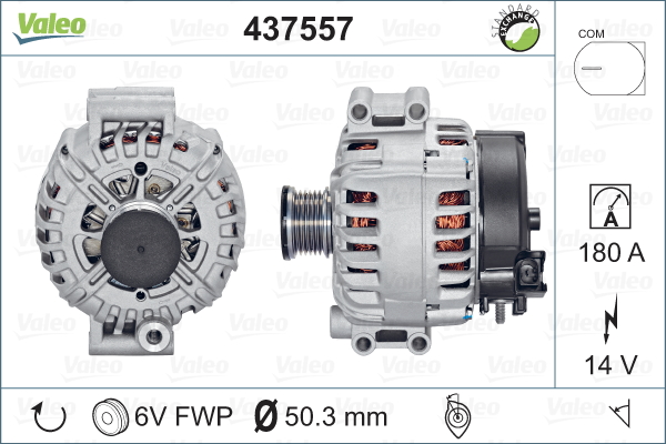 Alternateur REMANUFACTURED PREMIUM | VALEO