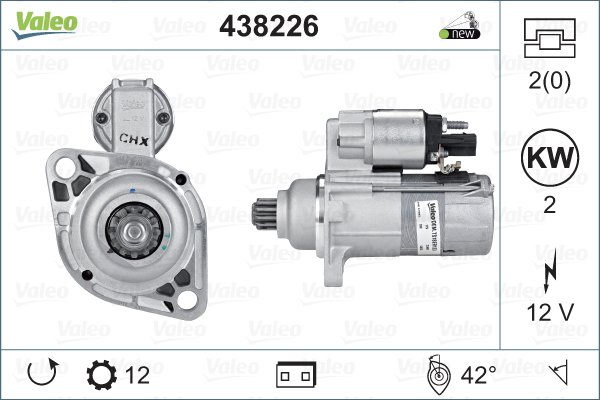 Démarreur NEW ORIGINAL PART | VALEO