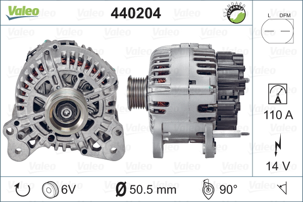 Alternateur REMANUFACTURED PREMIUM | VALEO