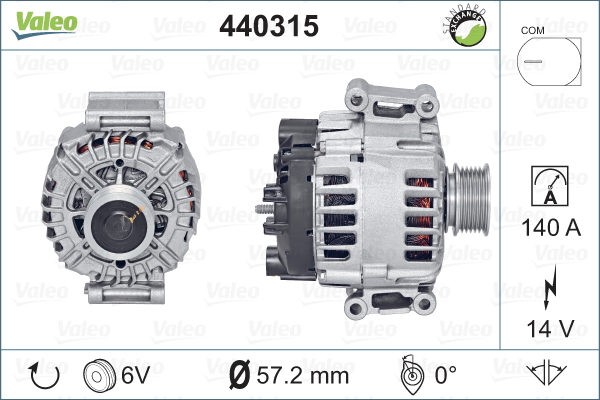 Alternateur REMANUFACTURED PREMIUM | VALEO