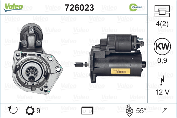 Démarreur REMANUFACTURED CLASSIC | VALEO