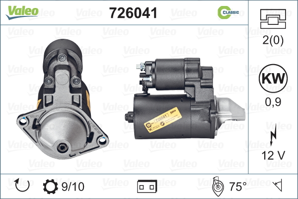 Démarreur REMANUFACTURED CLASSIC | VALEO