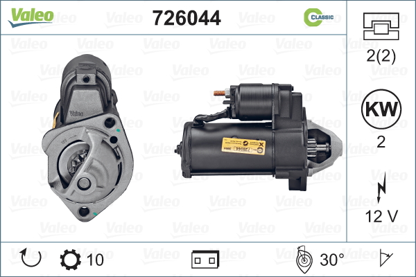 Démarreur REMANUFACTURED CLASSIC | VALEO