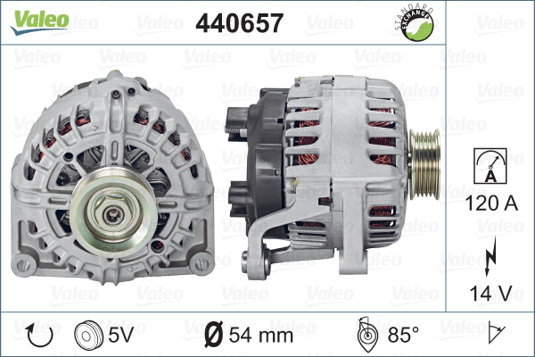 Alternateur VALEO RE-GEN REMANUFACTURED | VALEO