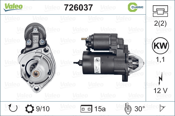 Démarreur REMANUFACTURED CLASSIC | VALEO